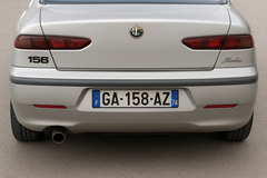 Badge emblème "156" pour Alfa Romeo – Remplacement emblème arrière - 3D Store Concept