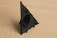 Fixation de tweeter BMW Série 3 E30 imprimée en 3D, prête à peindre, compatible modèles 1982–1994, logement conique du haut-parleur.