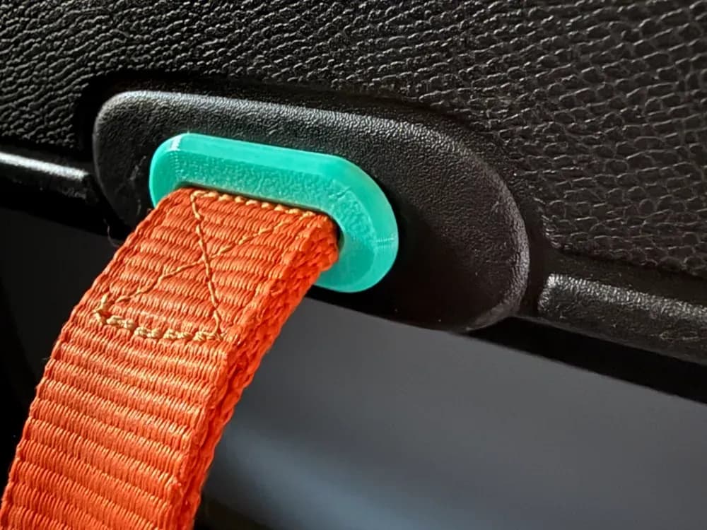 Cache-vent de porte installé sur Citroën Ami