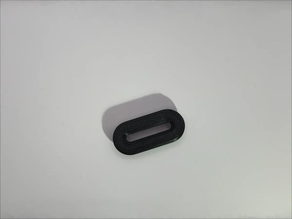 Cache-vent de porte noir et turquoise pour Citroën Ami