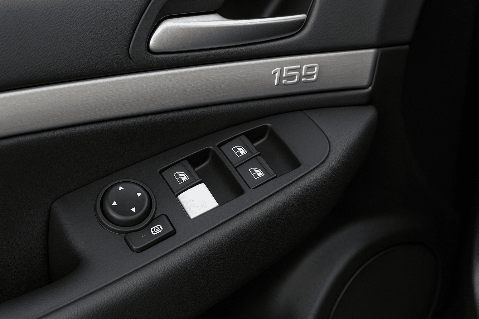 Bouton de commande vitre arrière Alfa Romeo 159 – remplacement conducteur - Vue 1