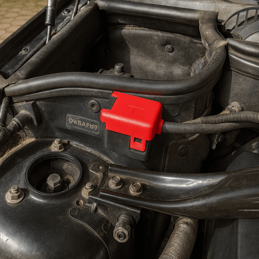 Cache borne positive batterie BMW E36 E46 X3 E83 – Réf. 61138371011 - Miniature 3