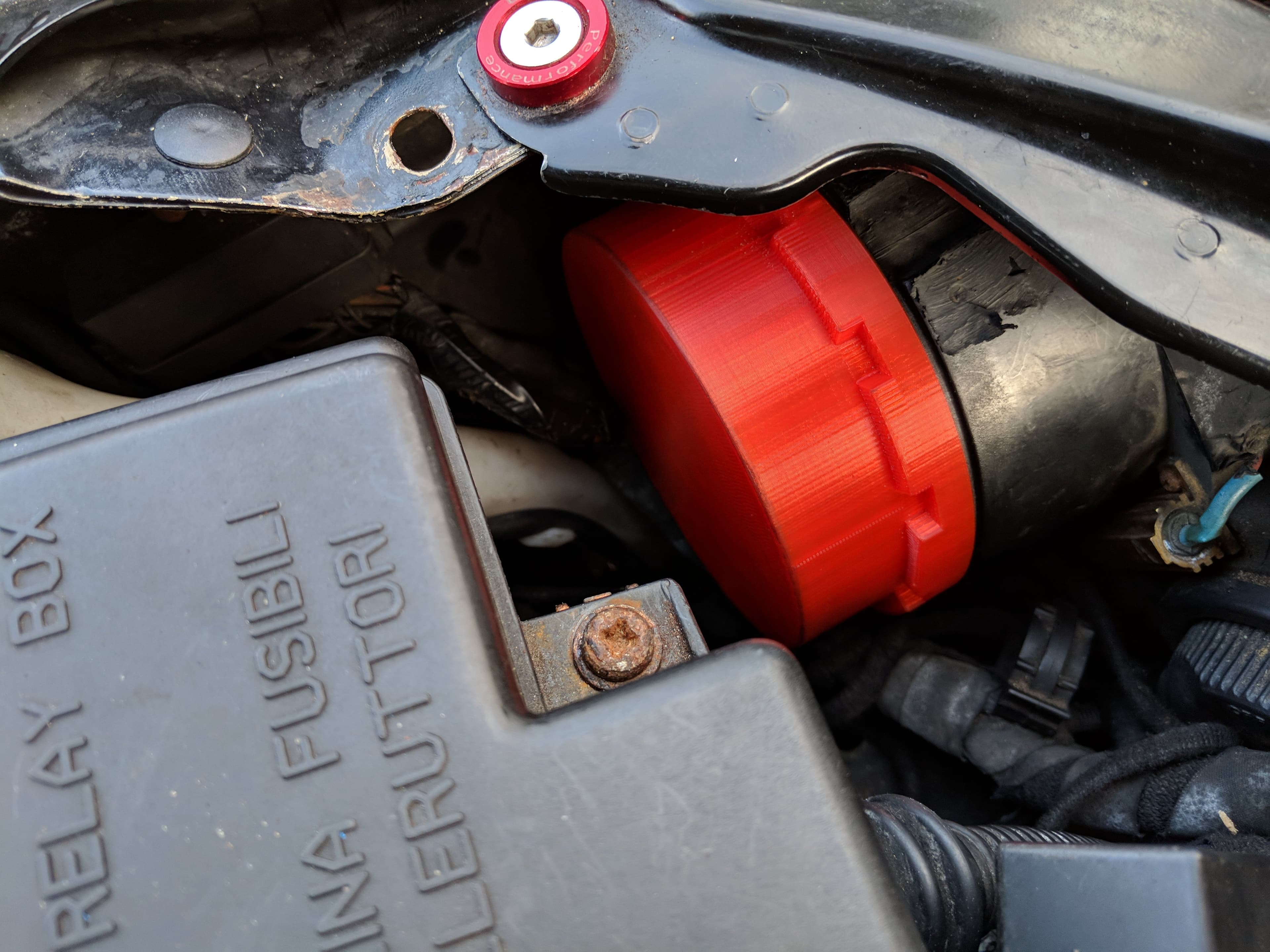 Cache-poussière de phare pour Alfa Romeo 159 / Brera / Spider (939) - Vue 1