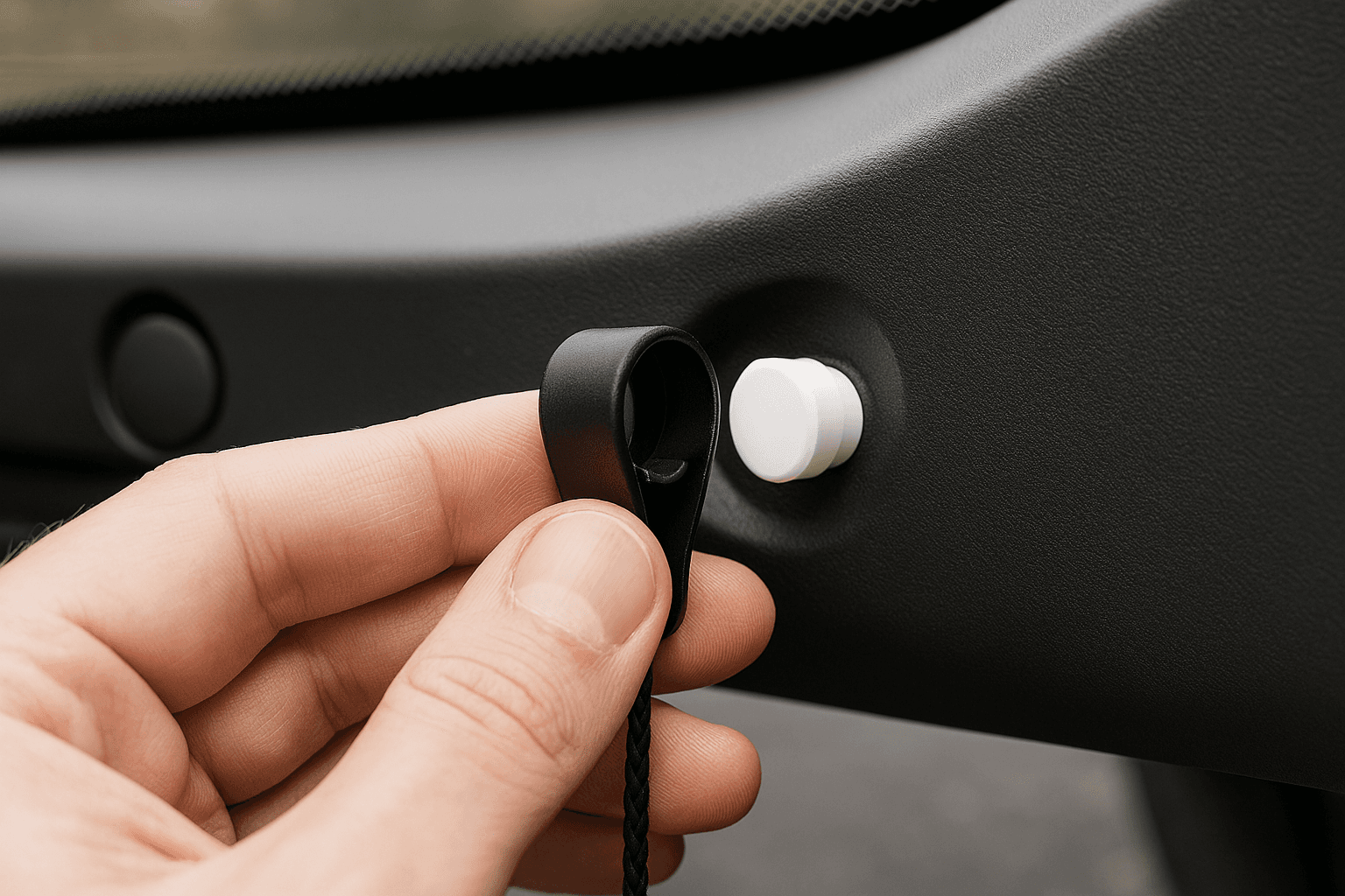 Clip de tablette coffre Renault Clio 2 – Réf. 7705099001 – Remplacement robuste - Vue 1