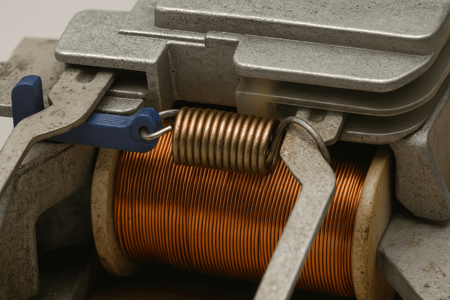 Insulating spacer for wiper motor 2CV – Repair of collector brushes - Vue 1