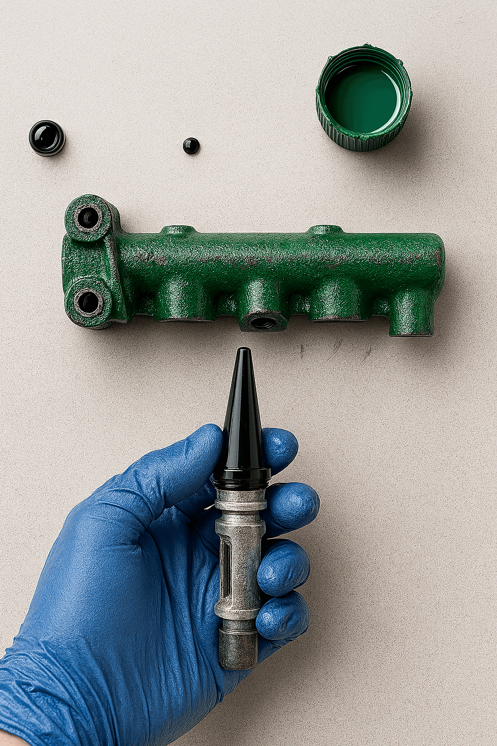 Master Cylinder Seal Installation Tool 2CV – Precise Alignment & Damage-Free Assembly - Miniature 2