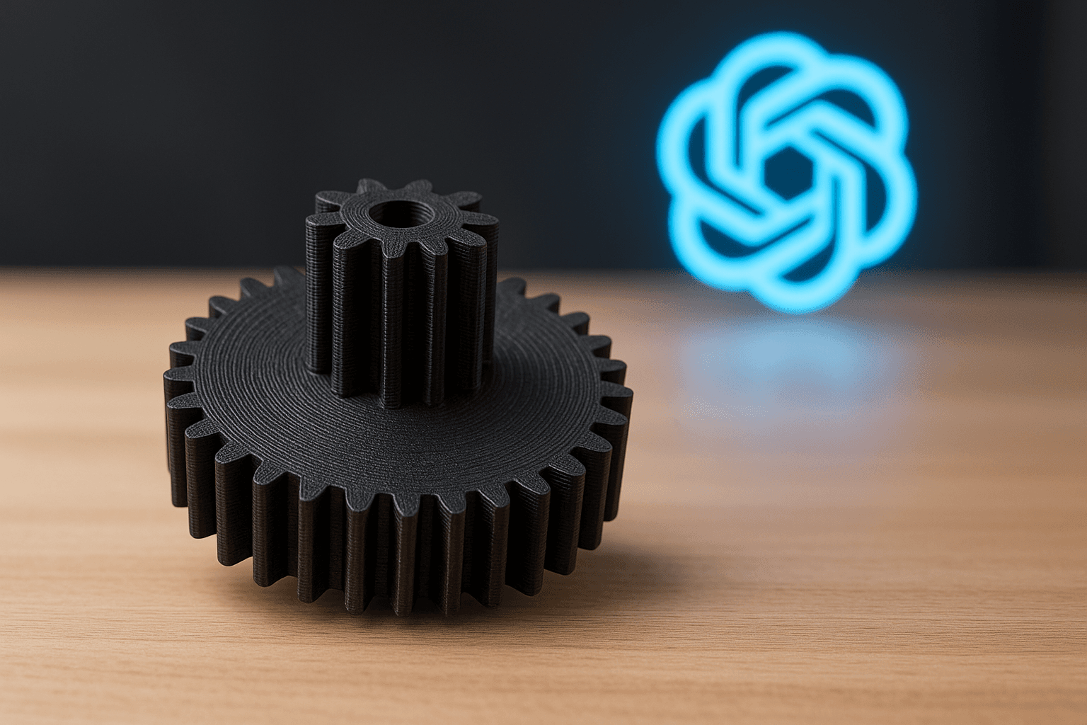 Pignon de remplacement moteur volet chauffage Clio 2 – Compatible Valeo 656134A - Miniature 4