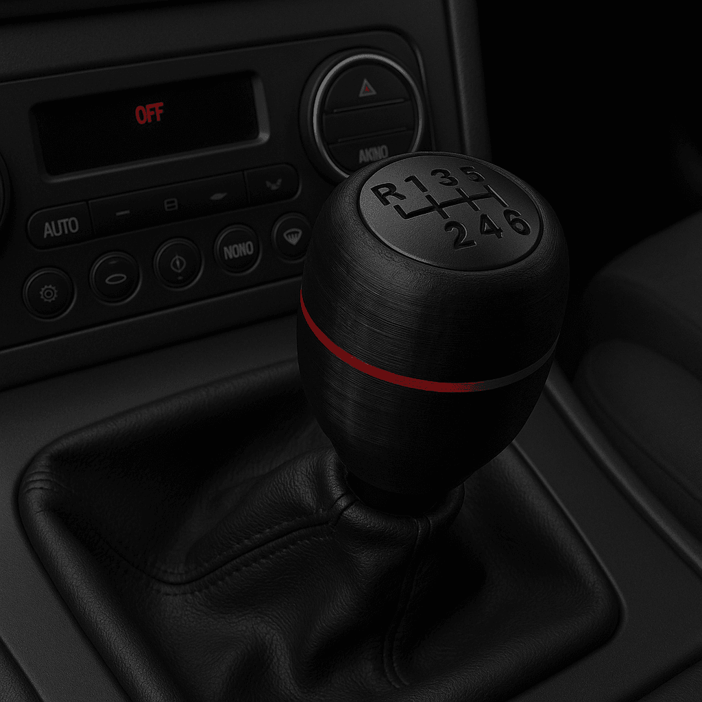 Pommeau de levier de vitesse Alfa Romeo 159 – Design sport personnalisable - Vue 1