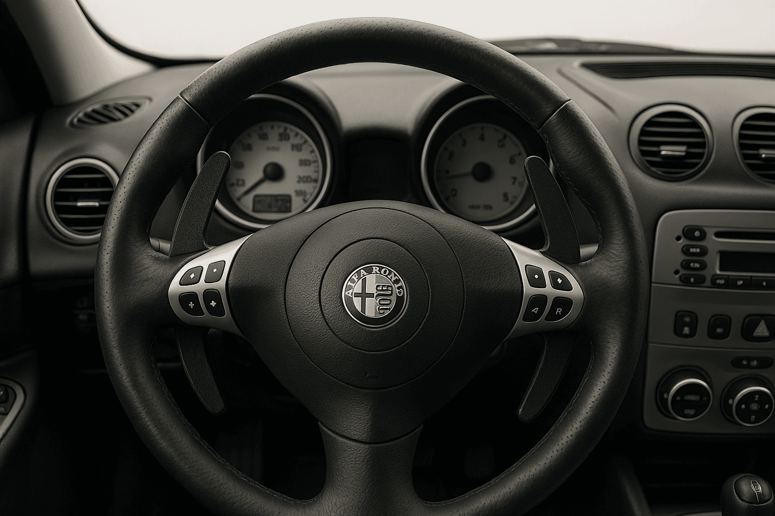 Rallonges de palettes au volant Alfa Romeo 156 – Kit complet ergonomique - Miniature 2