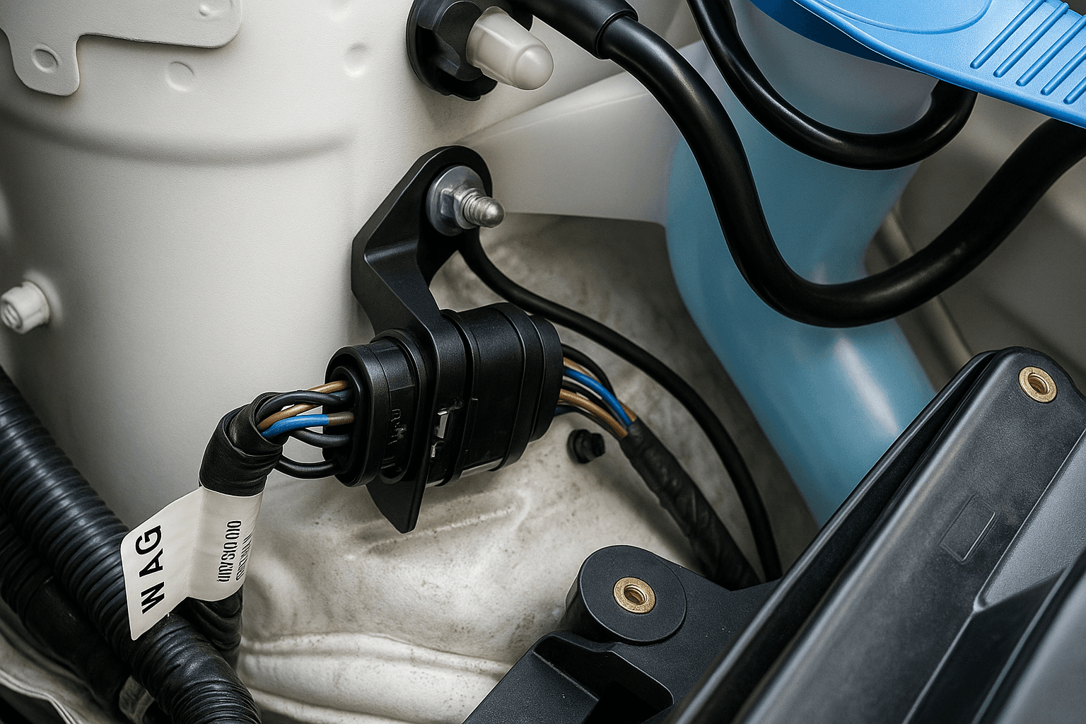 Support de faisceau électrique VW Audi Seat Skoda – Réf. 6R0971848 - Vue 1