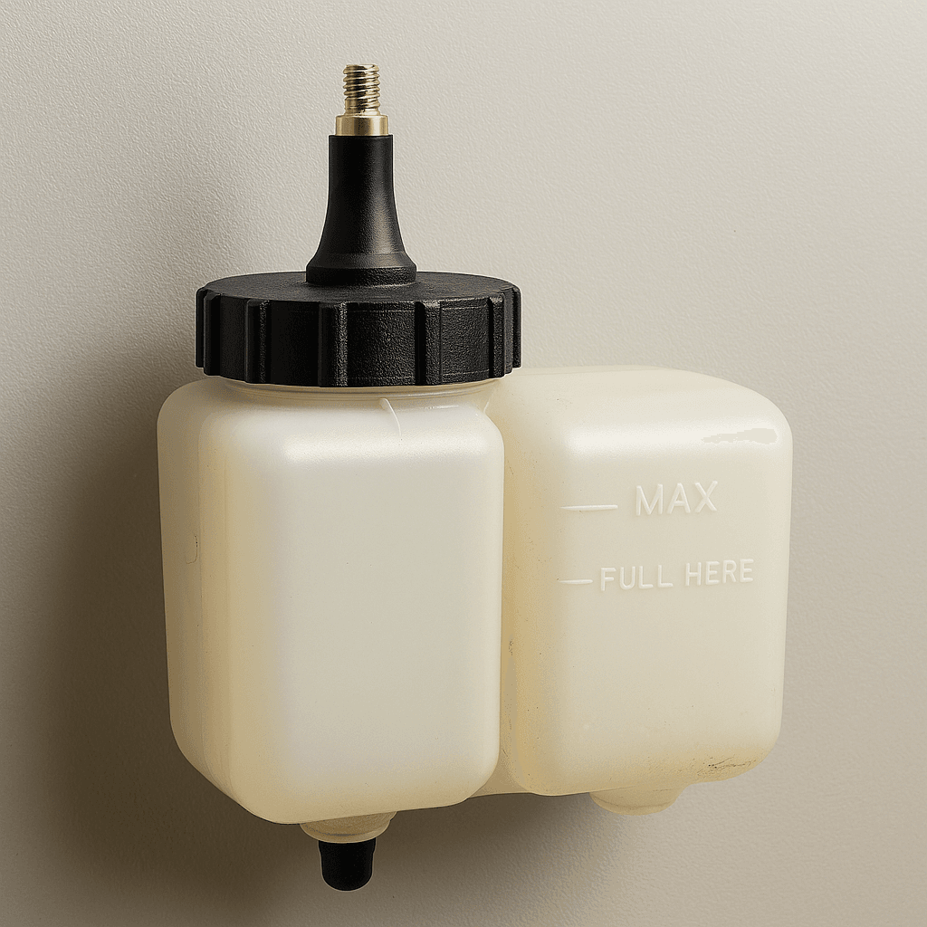 Brake bleed adapter cap 2CV | For double reservoir without valve - Vue 1