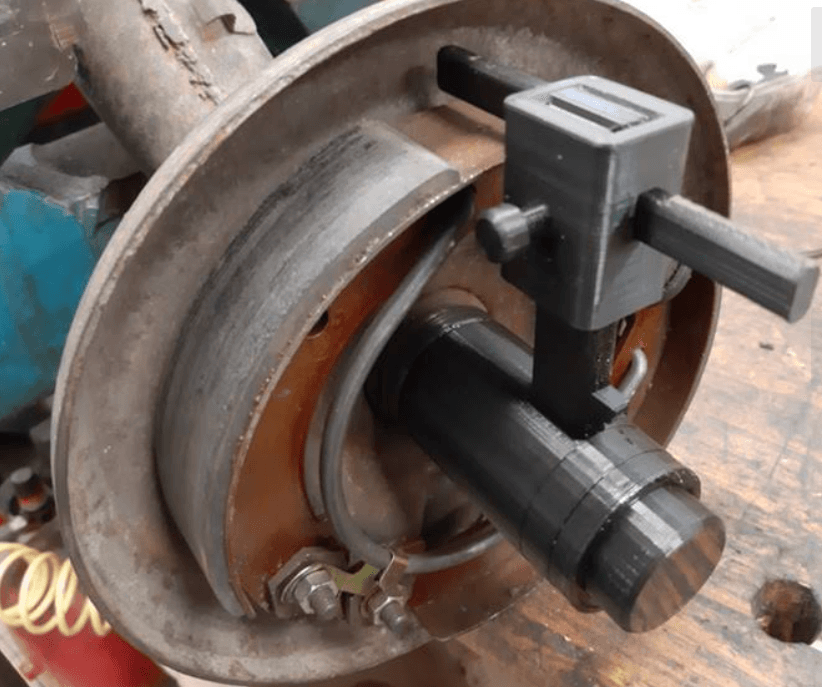 Compas de réglage freins arrière pour Citroën 2CV – Outil imprimé en 3D pour tambours - Miniature 4