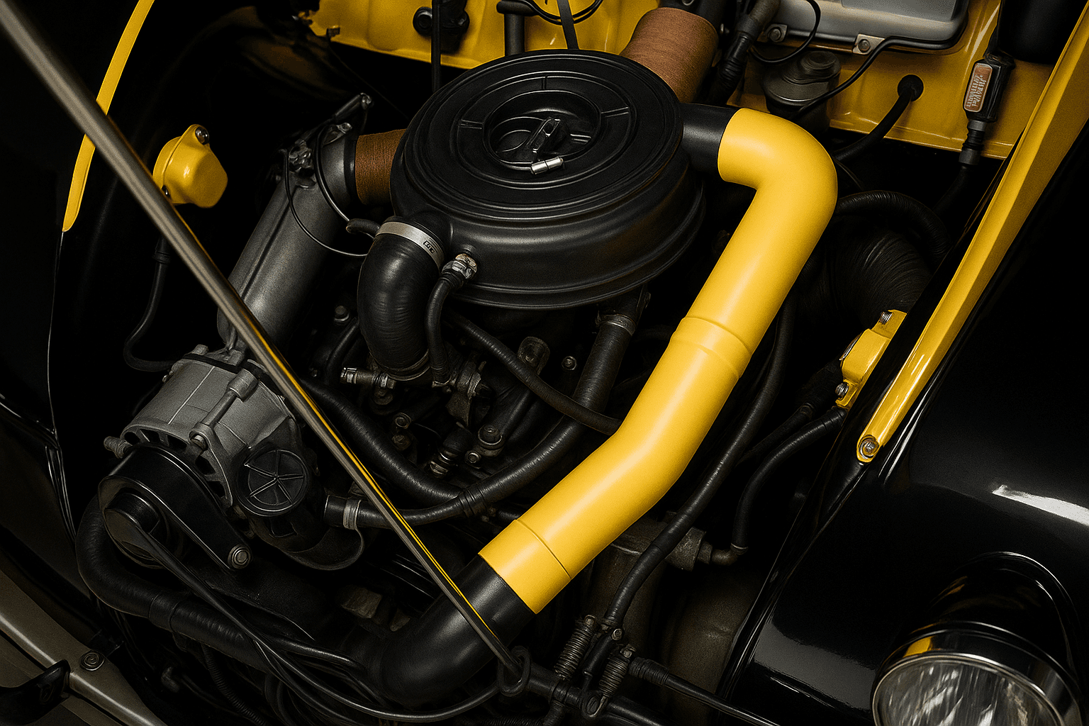 Air intake duct Citroën 2CV – powertube - Miniature 3