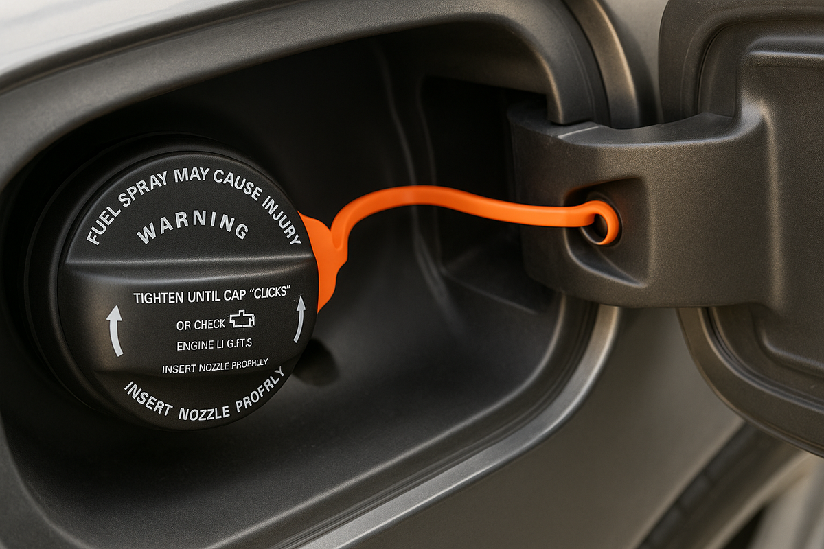 Câble de maintien de bouchon d’essence compatible Audi A6 – Réf. 3C0 201 553 L