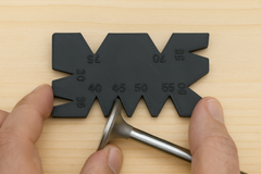 Mesureur d’angles soupapes 2CV – Gabarit de calage précis 30° à 75° - 3D Store Concept