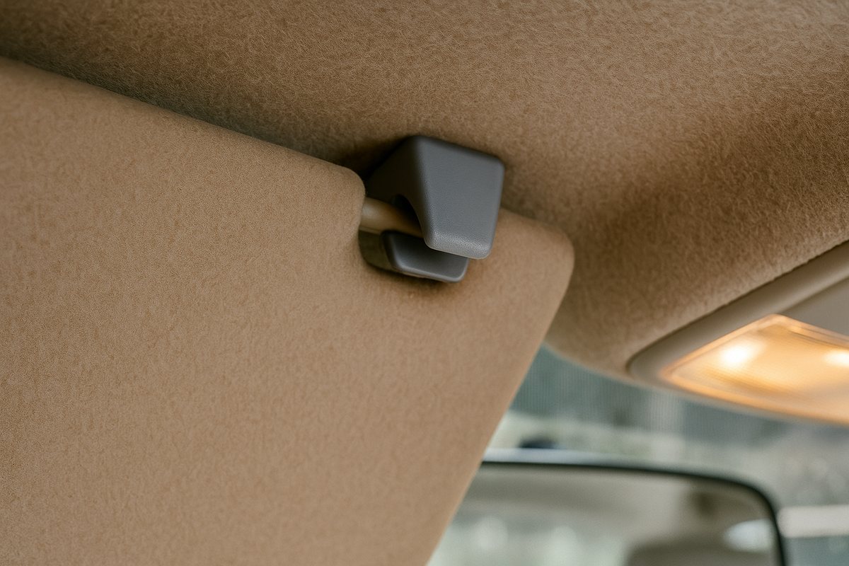 Support pare-soleil compatible Ford Focus Mk1 – Réf. VISORCLIP-FFMK1