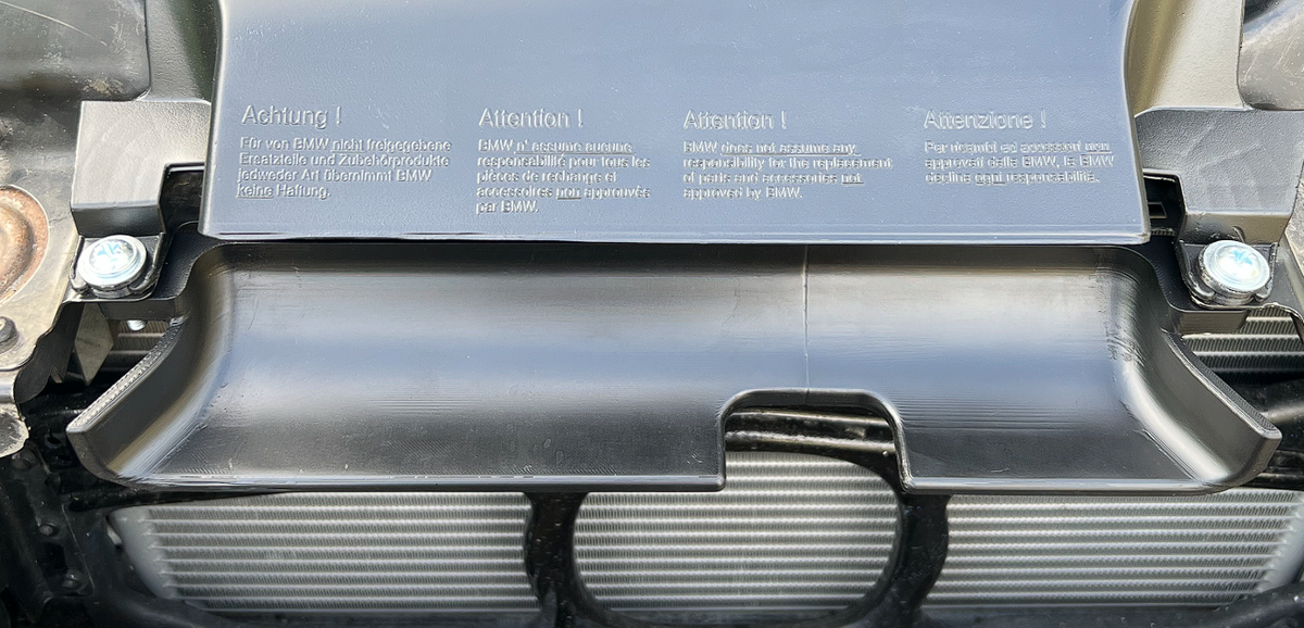 vue principale	Écope d’admission compatible BMW E46 – Réf. SCOOP01  