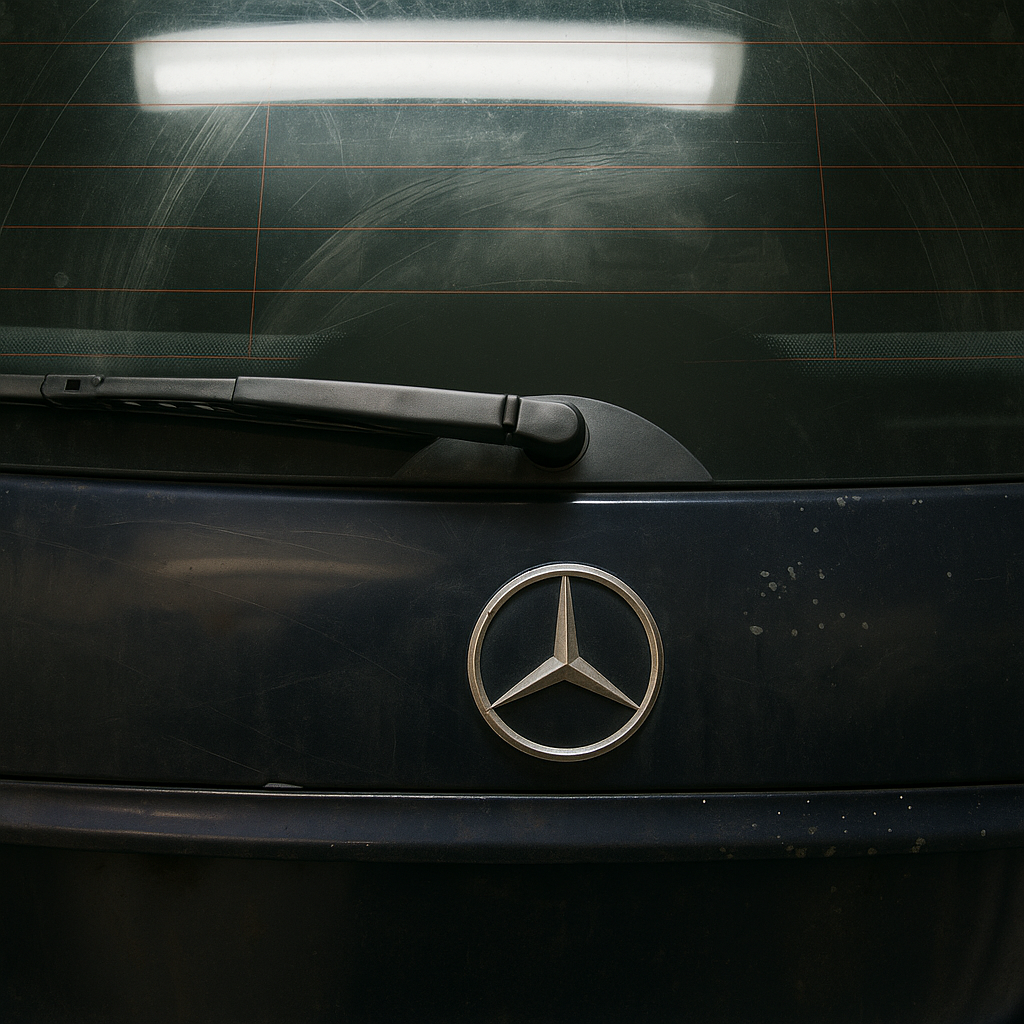 Cache essuie-glace arrière Mercedes Classe E W211 Break (S211) – Réf. REARWIPERCOVER