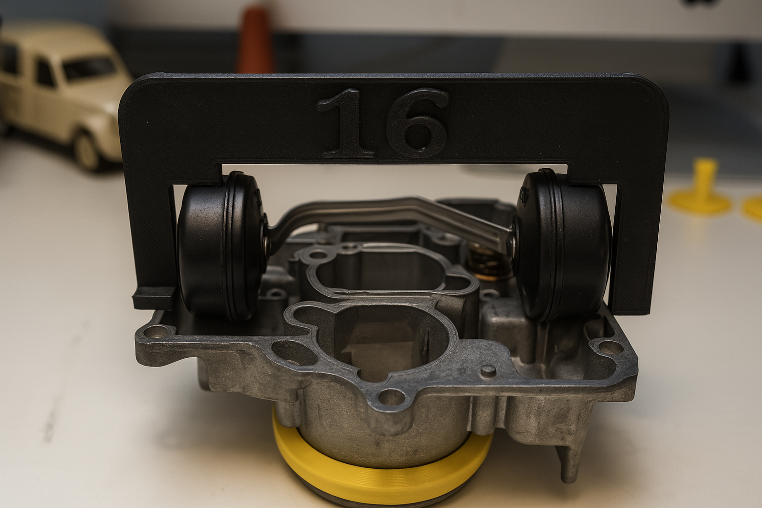 Jauge de réglage flotteur carburateur double corps