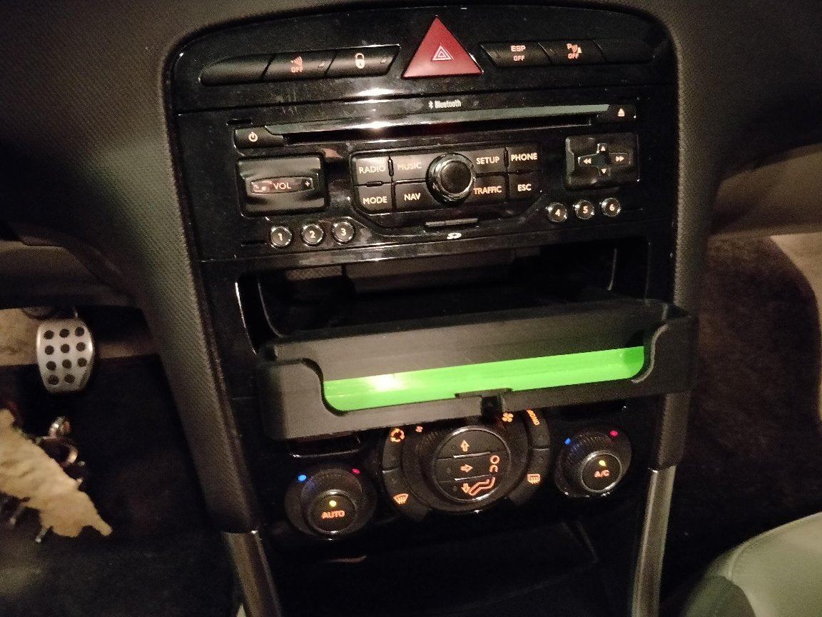 Support téléphone Peugeot 308 (2007–2013)